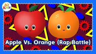 Kids Rap Battle Apple vs Orange [upl. by Fellner]