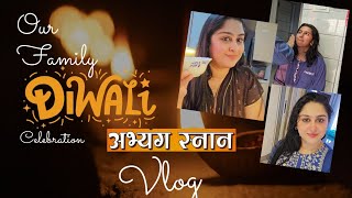 Diwali abyanga snaan vlog sneha comedy vlog vloggers [upl. by Wrightson]