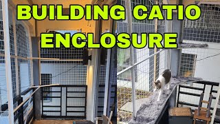 Building a Catio for my cats  CATSLIFEPH Timelapse [upl. by Arras]