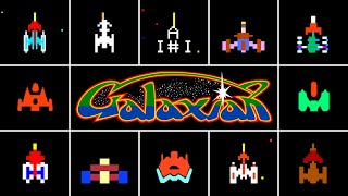 Galaxian 👽 Versions Comparison [upl. by Else]