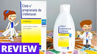 GALDERMA CLOB  X SHAMPOO❤️😱PROPIONATO de CLOBETASOL💙REVIEW✨RESEÑA🏆DERMALOVERS😍SKINCARE [upl. by Valda]