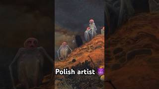 Zdzisław Beksiński a Polish artist known for his eerie surrealistic imagery art artist [upl. by Islek195]