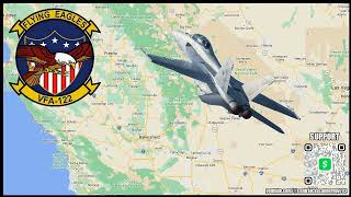 Military Aviation Audio Over Central California  March 16 2024 [upl. by Julieta]