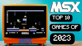 The Very BEST MSX GAMES Released in 2023 msx msx2 msxgames [upl. by Relyhs413]