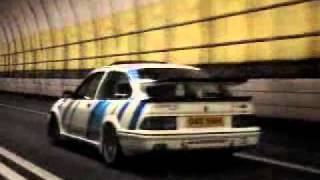 Ford Sierra RS500 Cosworth Tunnel run [upl. by Anny]