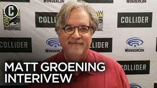 Matt Groening Talks Disenchantment  His New Animated Netflix Fantasy Series [upl. by Brittain832]