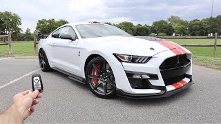 2022 Ford Mustang Shelby GT500 Carbon Fiber Track Pack Start Up Exhaust Test Drive POV Review [upl. by Plusch]