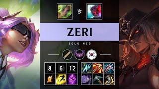 Zeri Mid vs Yone Killing spree  KR Master Patch 1422 [upl. by Esil]