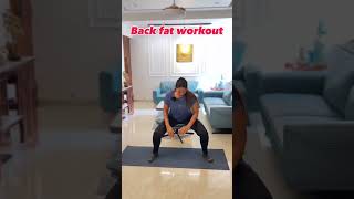 Back fat workout  workout for women weightlosstips [upl. by Anecusa]