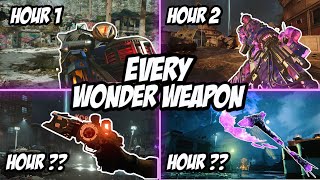 How Fast Can I Get Every Wonder Weapon on Cold War Zombies 4K Gameplay [upl. by Ashbey]