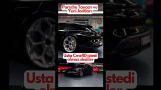 Porsche Taycan İçin Jant Değişimi  Salih Usta CMS Jantta Israrcı mı porsche taycan4s rims [upl. by Ylak540]