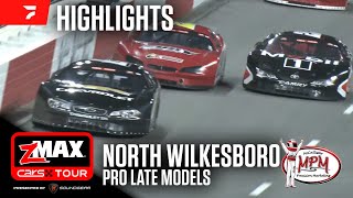 CARS Tour Pro Late Models at North Wilkesboro Speedway  Highlights 8324 [upl. by Middlesworth]