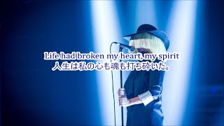 洋楽 和訳 Sia  Dressed in Black [upl. by Nnyltiak]