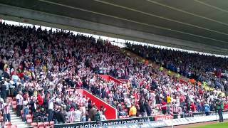 Southampton FC fans singing against Portsmouth FC  Saints v Portsmouth [upl. by Iives]