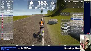 TrainingPeaks Virtual  Sunday Medio Fondo [upl. by Ettessil]