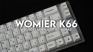 Womier K66  Upgrading A Budget Minimalist Keyboard [upl. by Nekciv]