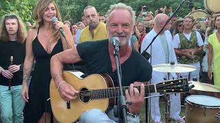 Sting  every breath you take  live 2019 [upl. by Adnara90]