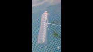 hivernage piscine hors sol  boudin pour le gel [upl. by Noemys704]