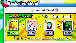 I spent 10000 on The Pet simulator 99 Dino Pack And Got INSANE HUGE PETS [upl. by Nimar]