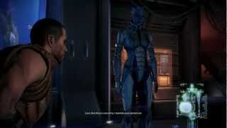 Mass Effect 3 Liaras Time Capsule Male Soldier Earthborn Renegade [upl. by Giaimo754]