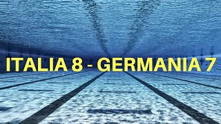 PALLANUOTO  GWANGJU 2019  ITALIA VS GERMANIA [upl. by Buell]