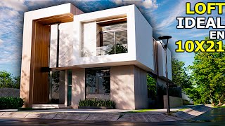 🔴 IMPACTANTE CASA MODERNA con 4 Habitaciones [upl. by Lirba]