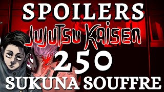 SUKUNA EN SANG  YUTA SE MOQUE DU ROI  SPOILERS JUJUTSU KAISEN 250 REACTION LIVE [upl. by Rezal]