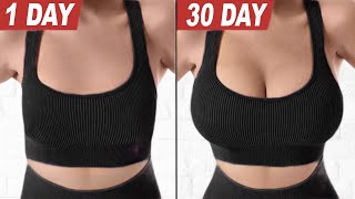 Lift amp Increase Breast Size Workout In 14 Days DO AT HOME [upl. by Swithbart]