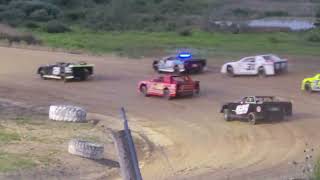 Hobby Stock Week 1 with our new motor Joe and Mike go racing [upl. by Adnilec]