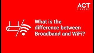 Broadband vs WiFi Understanding the Difference in just 40 seconds [upl. by Notlok245]