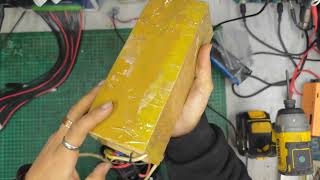 Whats inside a very old silverfish Ebike battery CYCLAMATIC 24v 10Ah [upl. by Ecile366]