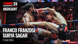 Highlight l Franco Franzosi vs Surya Sagar Sitmonchai I RWS [upl. by Osrick]