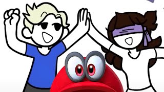 Playing Odyssey BLINDFOLDED with Jaiden [upl. by Goldfarb990]