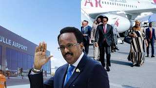 Xogaha Ka soo Baxaya Socdaalka Farmaajo ee Muqdisho uu ku Tagay [upl. by Cloots]