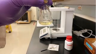 Multistep Synthesis Benzilic Acid Part 1  Synthesis Benzoin [upl. by Meeker]