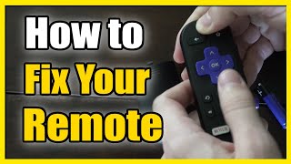 How to Fix Roku Remote Not Working on TV Fast Tutorial [upl. by Nilde118]