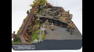 135 Caen Diorama  The Making Of [upl. by Nosbig548]