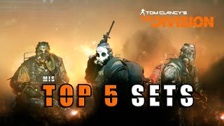 Mi Top 5 sets en Tom Clancy´s The Division 1 para PVE en 2024 [upl. by Einaeg]