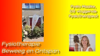 Fysio Maaike de vloggende therapeut van Fysiotherapie BeweegampOntspan en haar praktijk in Zoetermeer [upl. by Vizza]