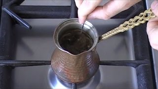 How to Make Turkish Coffee  Authentic and Delicious [upl. by Anstice]