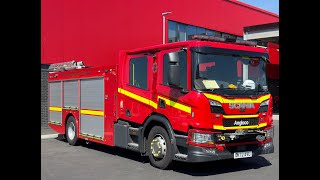 Merseyside Fire and Rescue Service 2023 Search and Rescue Team Scania P280Angloco 4K HD [upl. by Clotilde4]