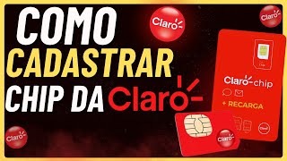 COMO CADASTRAR O CHIP DA CLARO [upl. by Ybba]