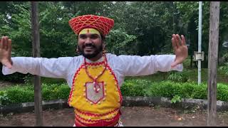 Jai Malhar Title Song Jay Deva Jay Deva  Dance performance  Navratri 2020 [upl. by Aicatan]