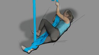 Aerial Yoga  Ankle Wrap with Anca [upl. by Maxwell]