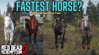 Fastest Host in RDR2  Speed and Handling Test [upl. by Eigla]