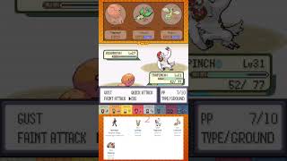 Trapinch vs 5th Gym Part2 Pokémon Emerald Challenge [upl. by Ecirpak]