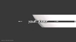 Cool Simple Banner Template 37 [upl. by Charteris606]