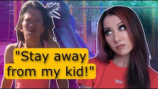 this CREEPY couple chases a random child at a park [upl. by Joyce339]