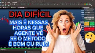 051124 DIA DIFÍCIL MAIS É NESSAS HORAS QUE AGENTE VÊ SE O MÉTODO È BOM OU RUIM trader b3 dolar [upl. by Uht]