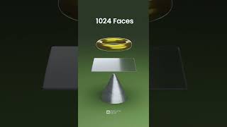 1 vs 100000 Faces Cloth Simulation 3danimation [upl. by Alane]